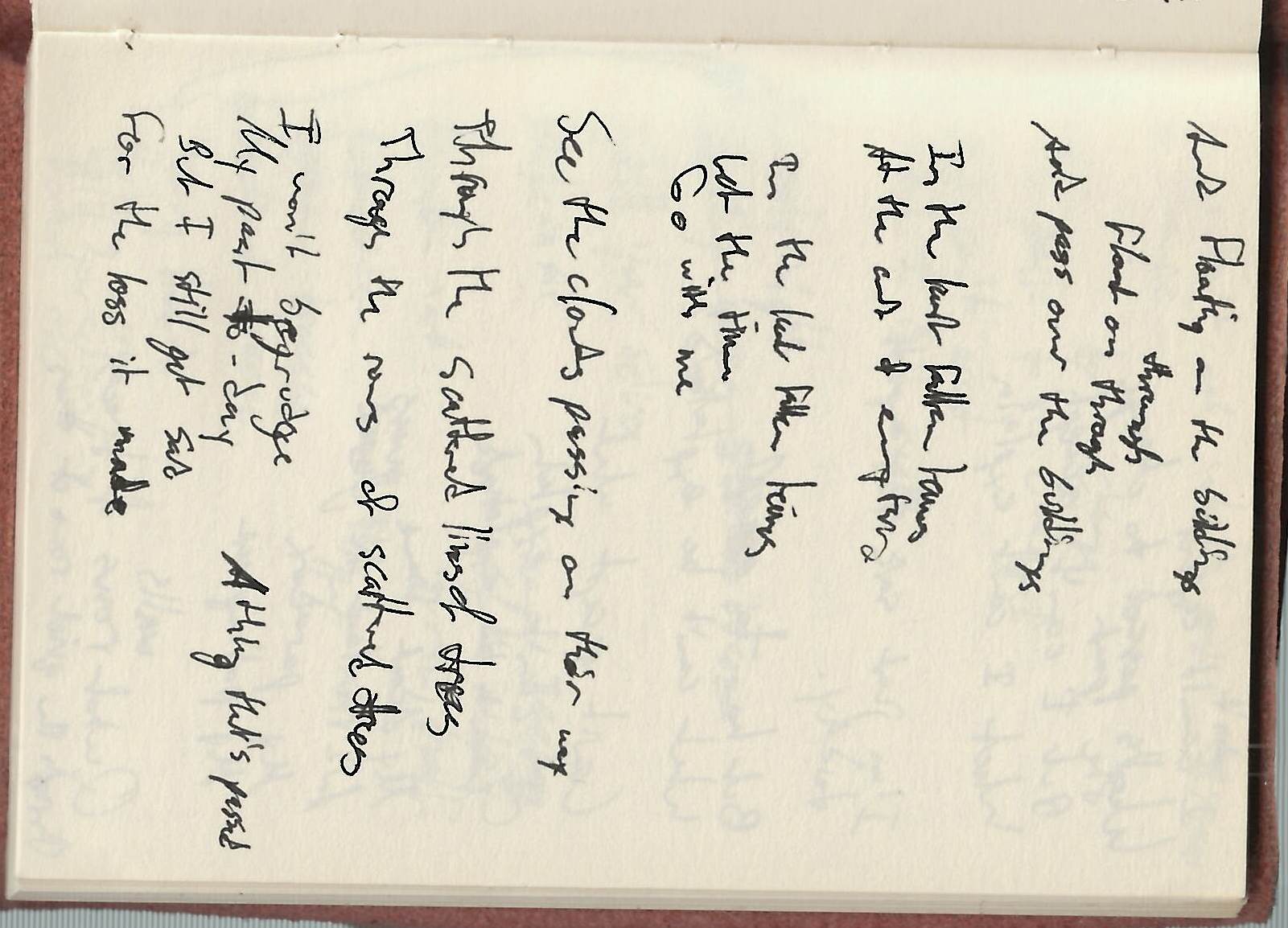 For My Young Death Lyrics Sheet 16